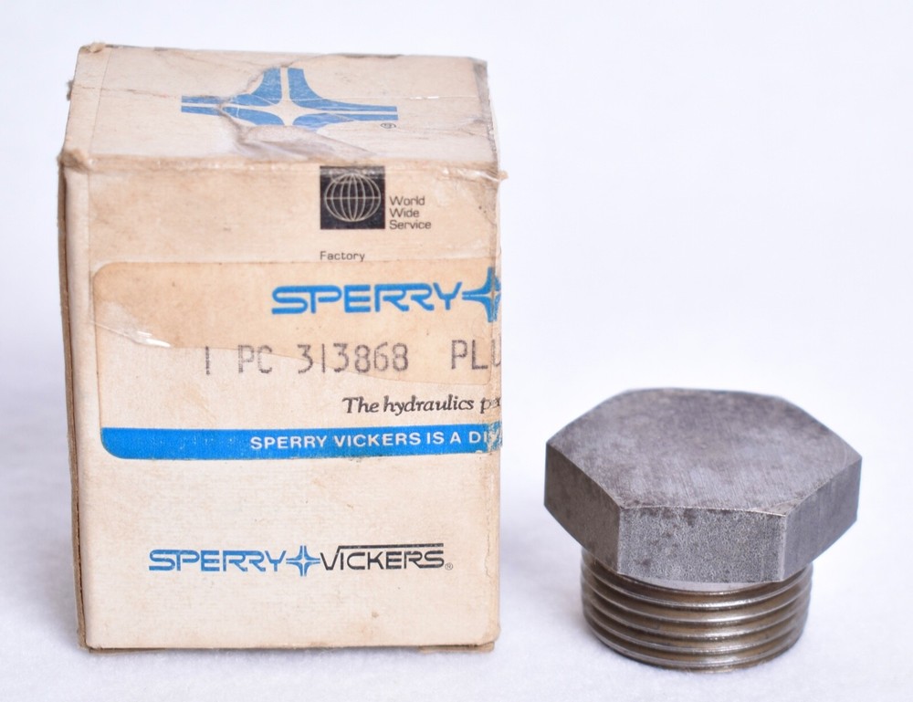 Vickers Threaded Hydraulic Steel Pump Plug 313868