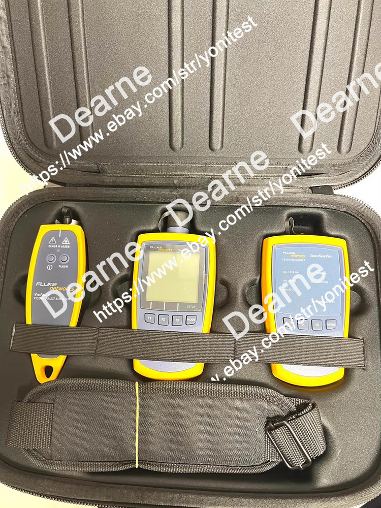 Fluke SimpliFiber Pro Optical Power Meter Pro1310/1550Source/ Pro850/1300Source