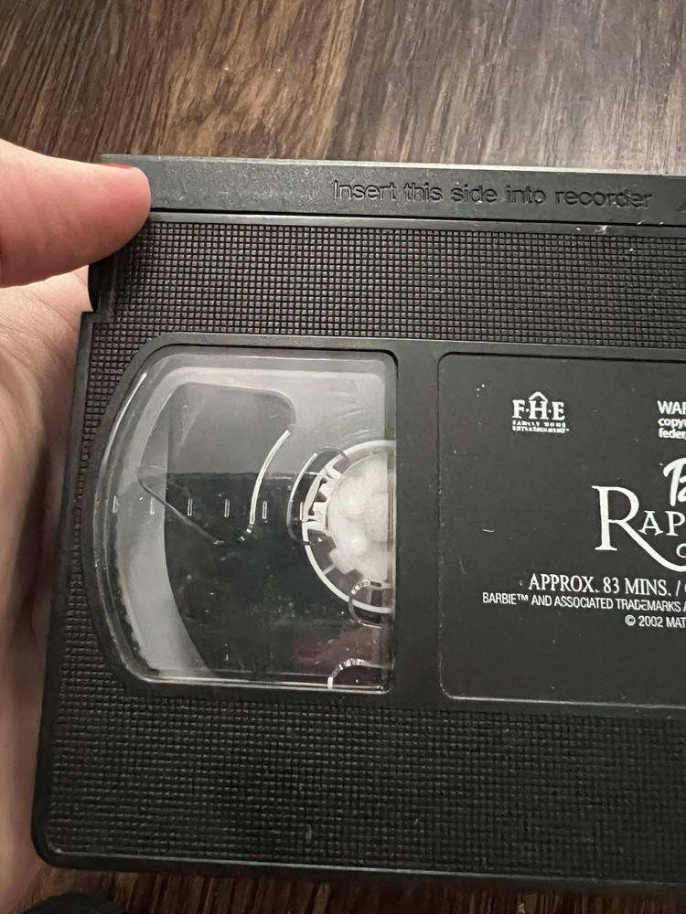 Barbie as Rapunzel (VHS, 2002)