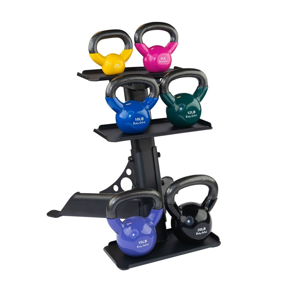 Body-Solid GDKR50B Kettlebell Rack