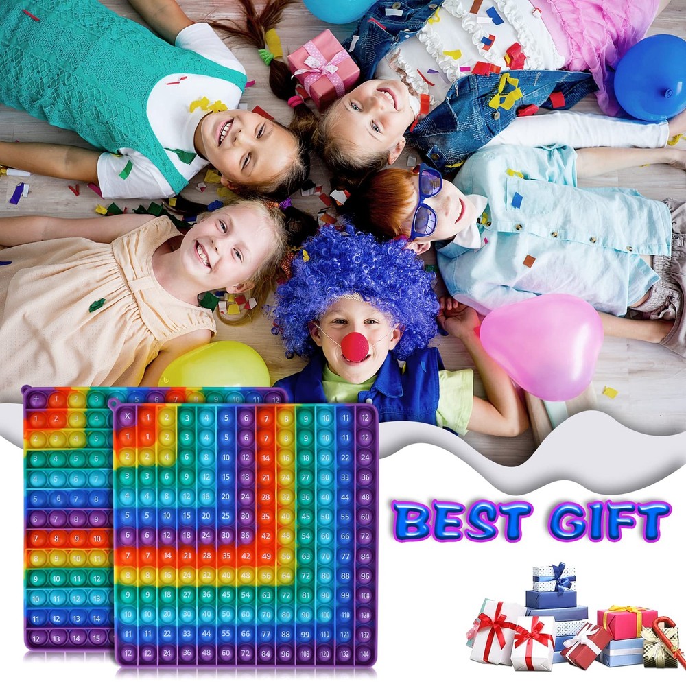 Multiplication and Addition Table Game - Math Manipulation Toy for Kids