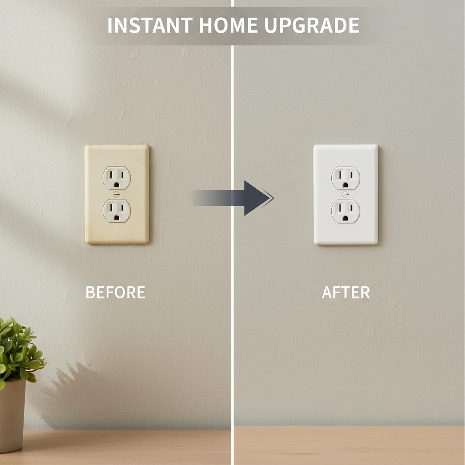 Outlet Covers Wall Plates - Electrical Outlet Covers12-pack Standard Size