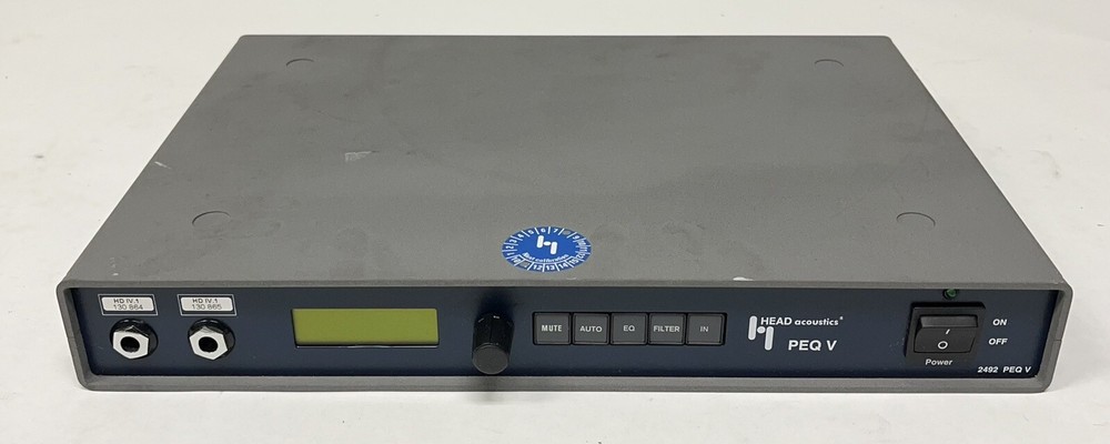 Head Acoustics 2492 PEQ V Programmable Digital Equalizer BUNDLE
