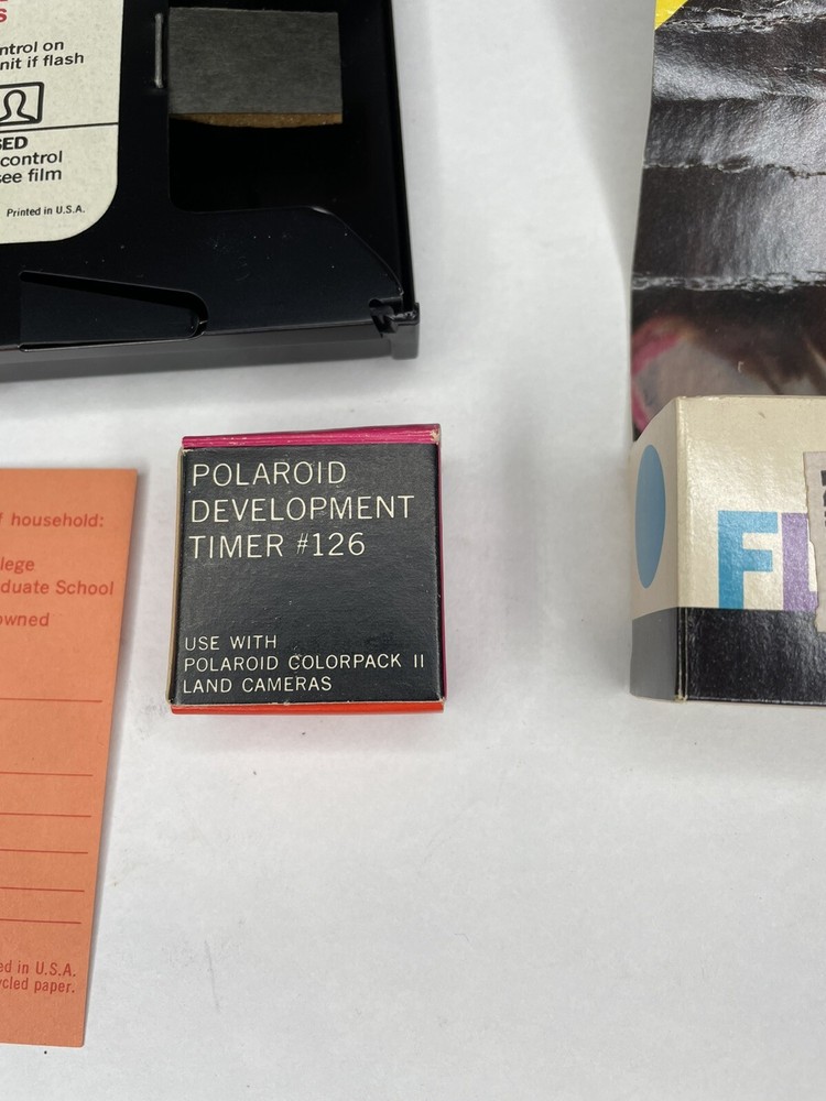 Polaroid Square Shooter 2 Land Camera & Box-UNTESTED