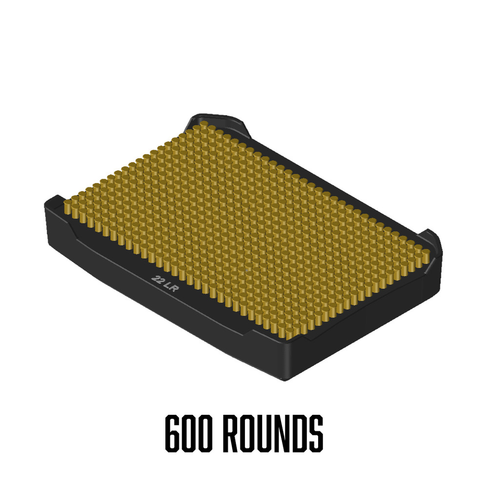 Pelican™ Vault V100 Pistol ammo double stack inserts