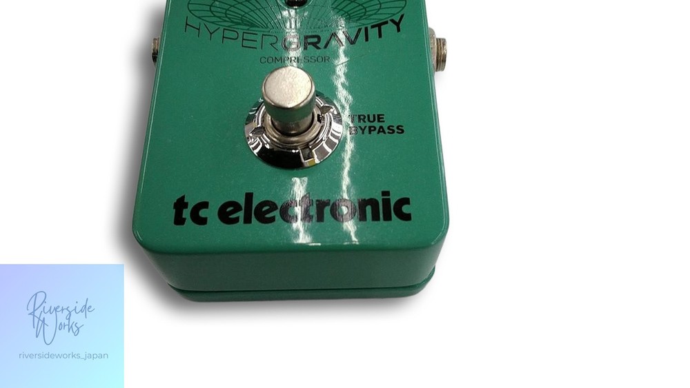 TC ELECTRONIC HYPERGRAVITY Compressor Effects Pedal JP