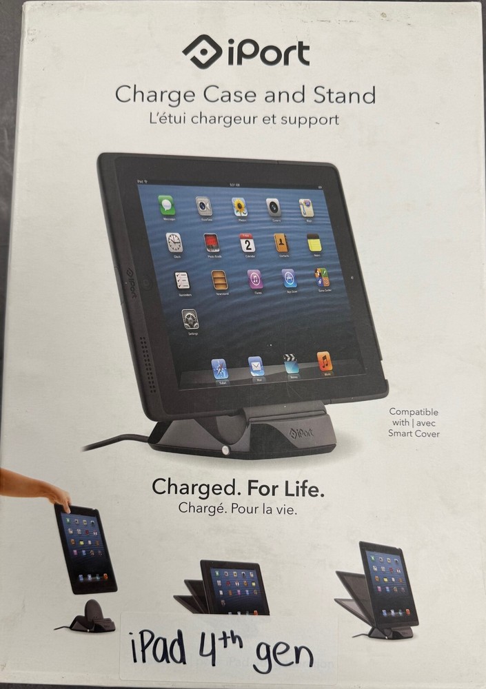 iPort Charge Case & Stand - iPad 4th Gen