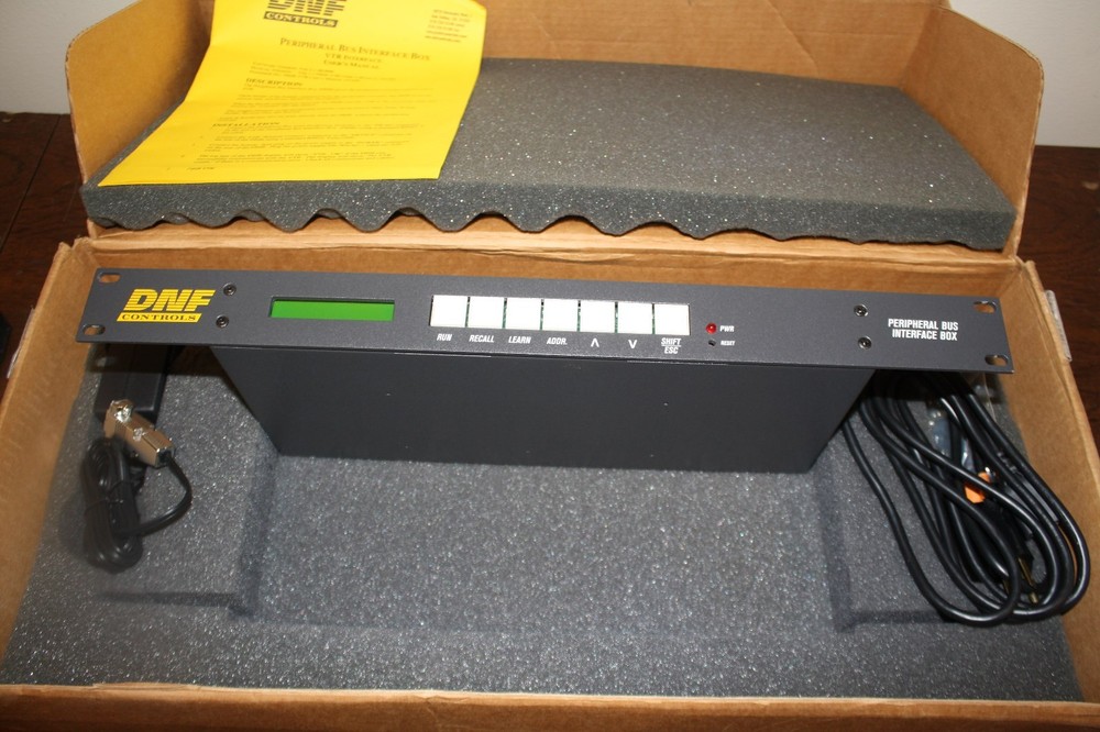 DNF Controls Peripheral Bus Interface Box open box New