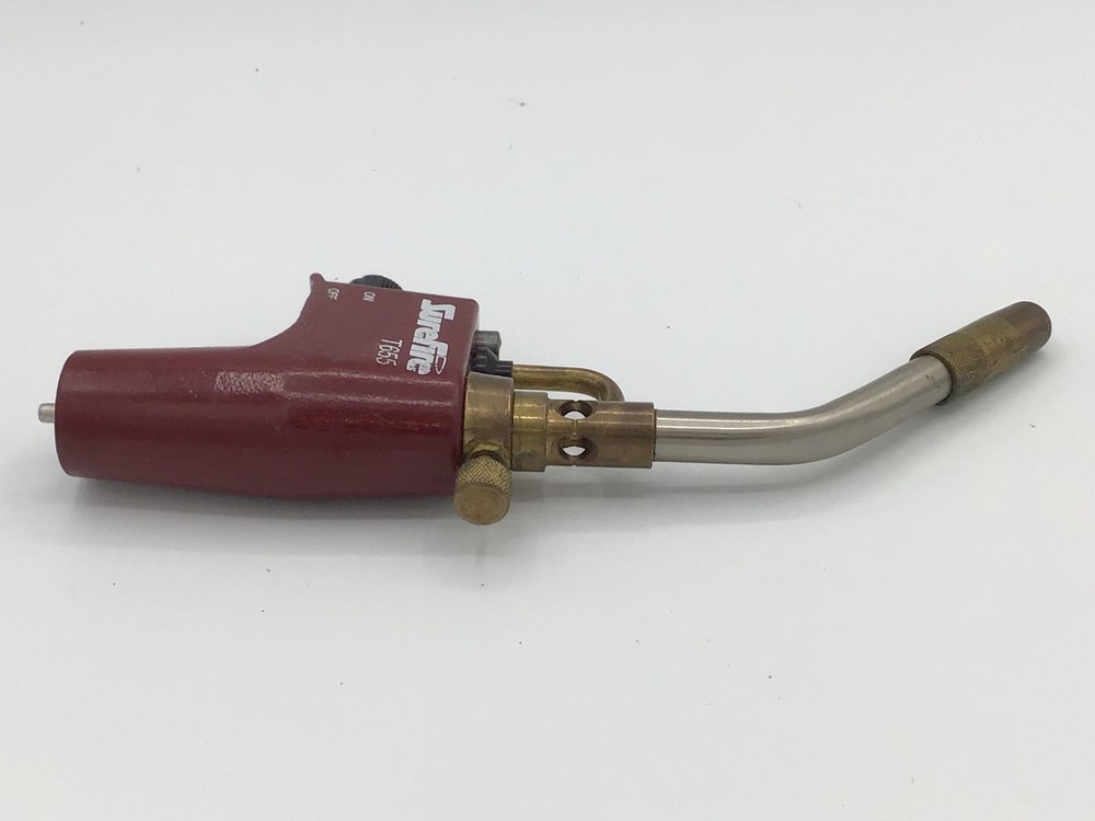 Surefire T655 Propane Torch Piezo Ignition For Easy Lighting Adjustable Flame Co