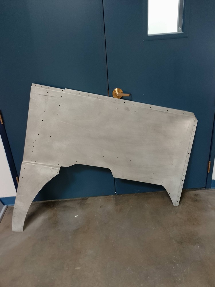 DAMAGED Peterbilt 379 Short Hood Side Panel - Right