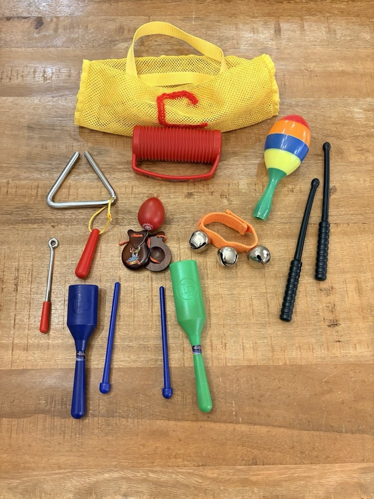 Junior Rhythm Band Instruments In Bag