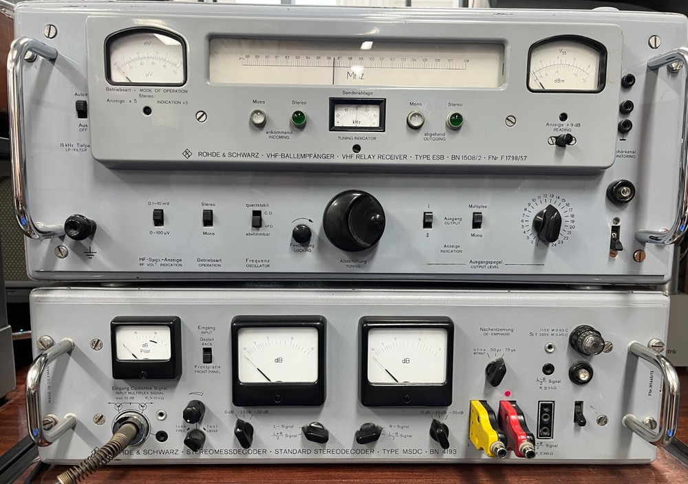 Rohde & Schwarz BN 1508/2 with MSDC Stereo Decoder