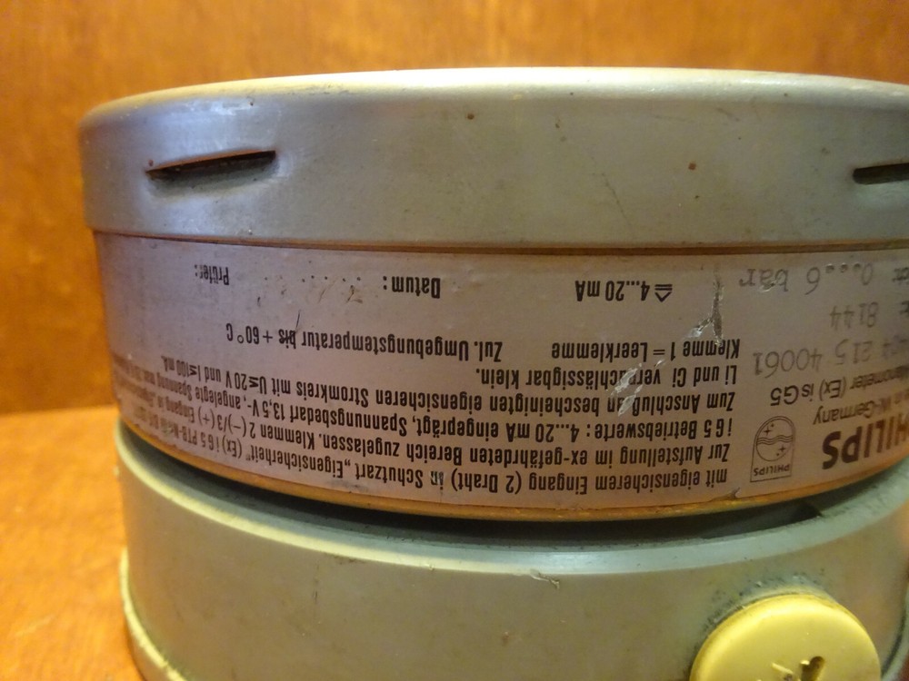 Philips 9404 pressure gauge manometer