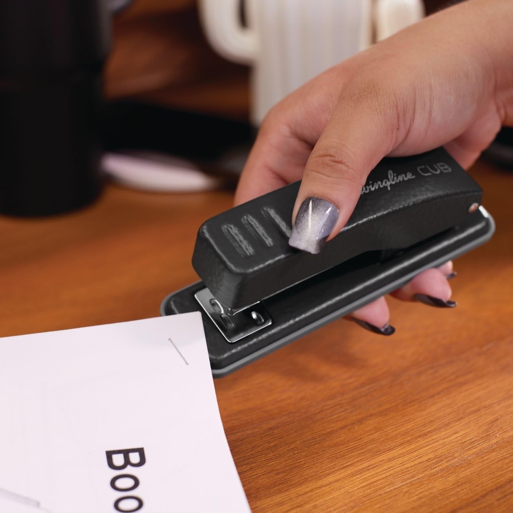 Swingline Stapler, Cub Compact Desktop 20 Sheet Capacity, Black