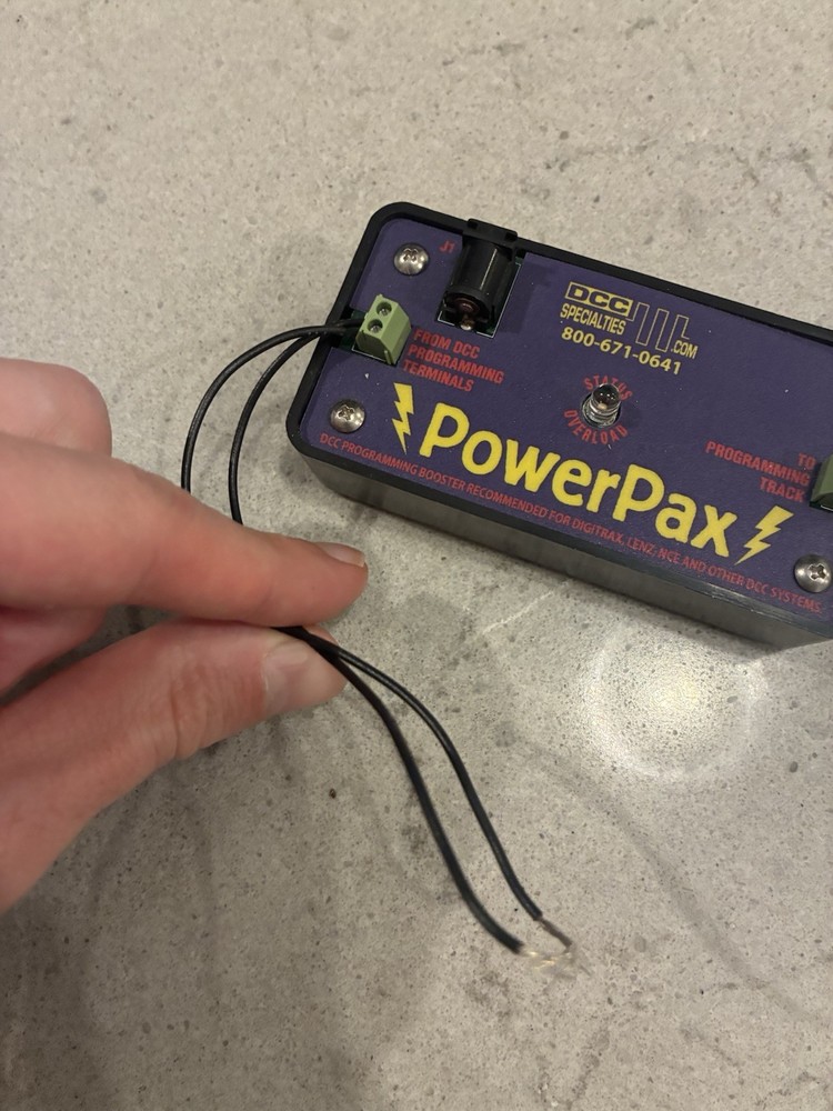 DCC Specialties PowerPax Programming Track Booster