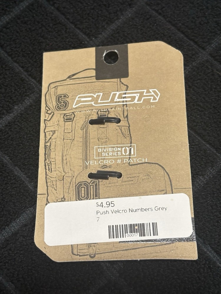 NEW Push Paintball Patch -#7- LAS