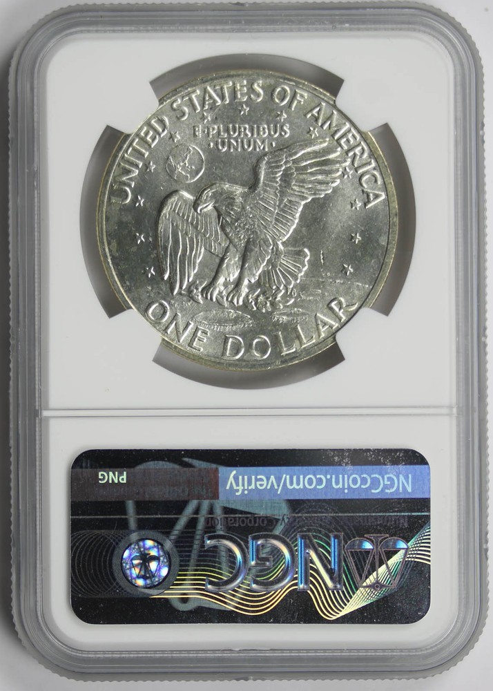 1971-S Eisenhower Ike Dollar Silver $1 MS 66 NGC