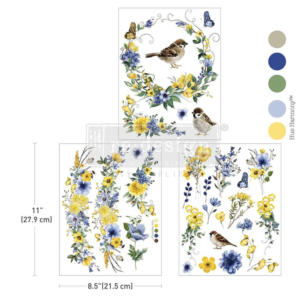 Re-Design with MIDDY Transfer - SUNLIT AVIARY