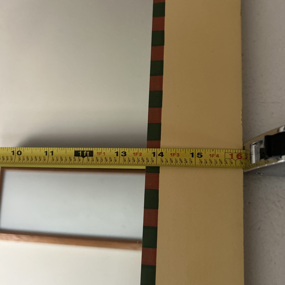 Hanging decorative fall mirror with pumpkins (nd)