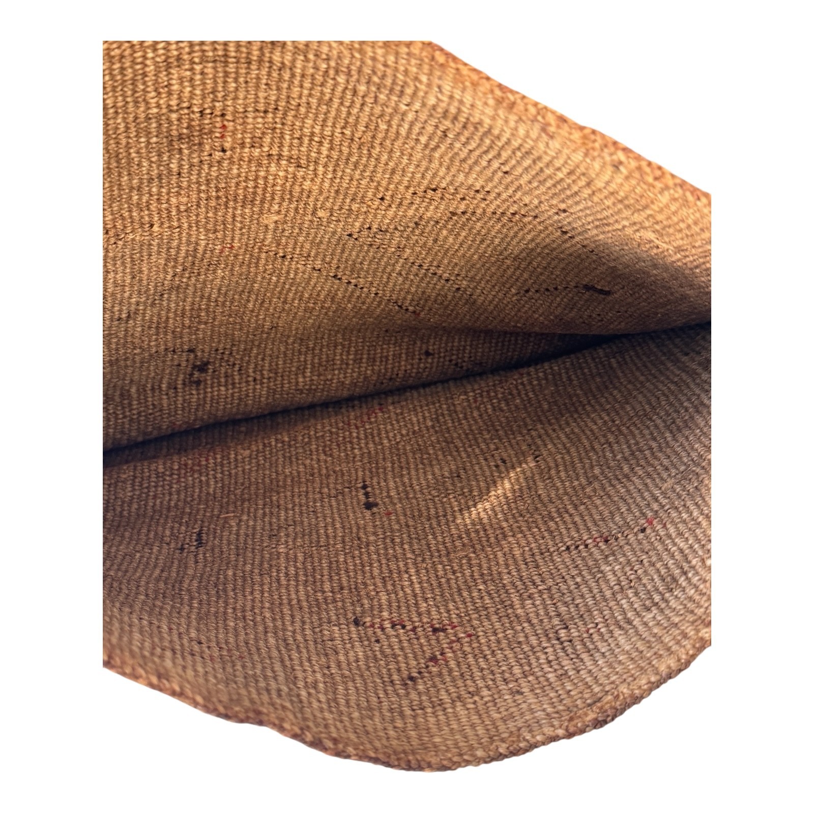 Antique Native American Plateau Nez Perce Double Sided Corn Husk Flat Bag