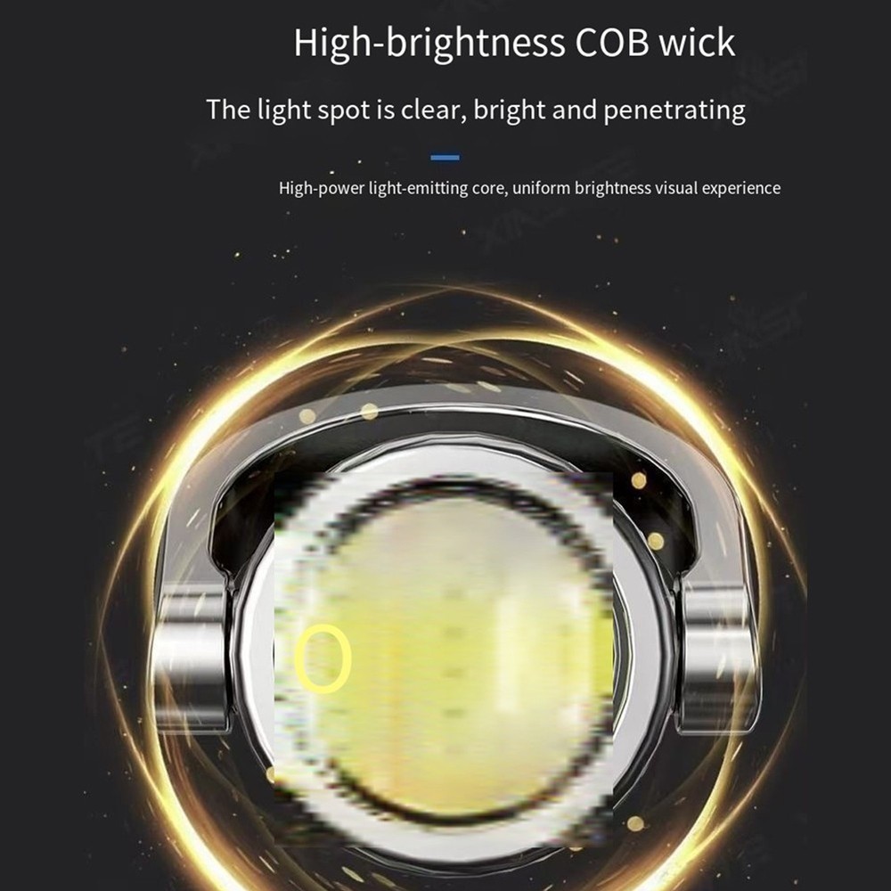 For Outdoor Mini Keychain Flashlight With USB Power Bank Functionality