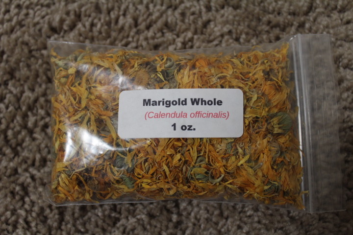 1 oz. Marigold Whole (Calendula Officinalis)