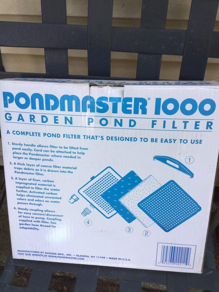 Supreme Danner pondmaster 1000 Pond Tray Filter