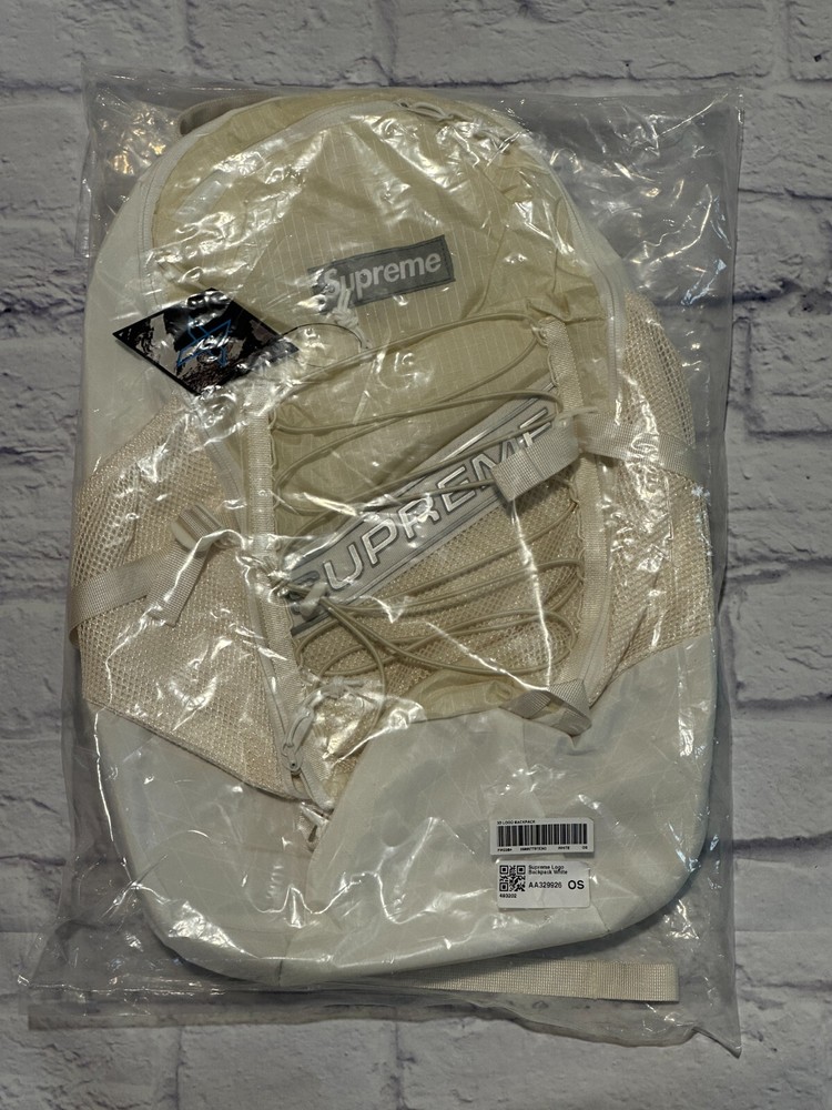NEW Supreme FW23 3D Logo Backpack White One Size