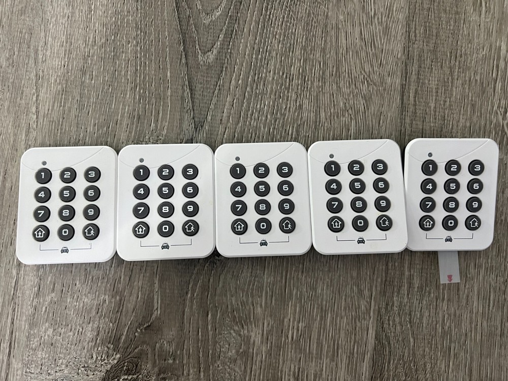 Lot of 5 RE152 GE/Interlogix Compatible Code Keypad