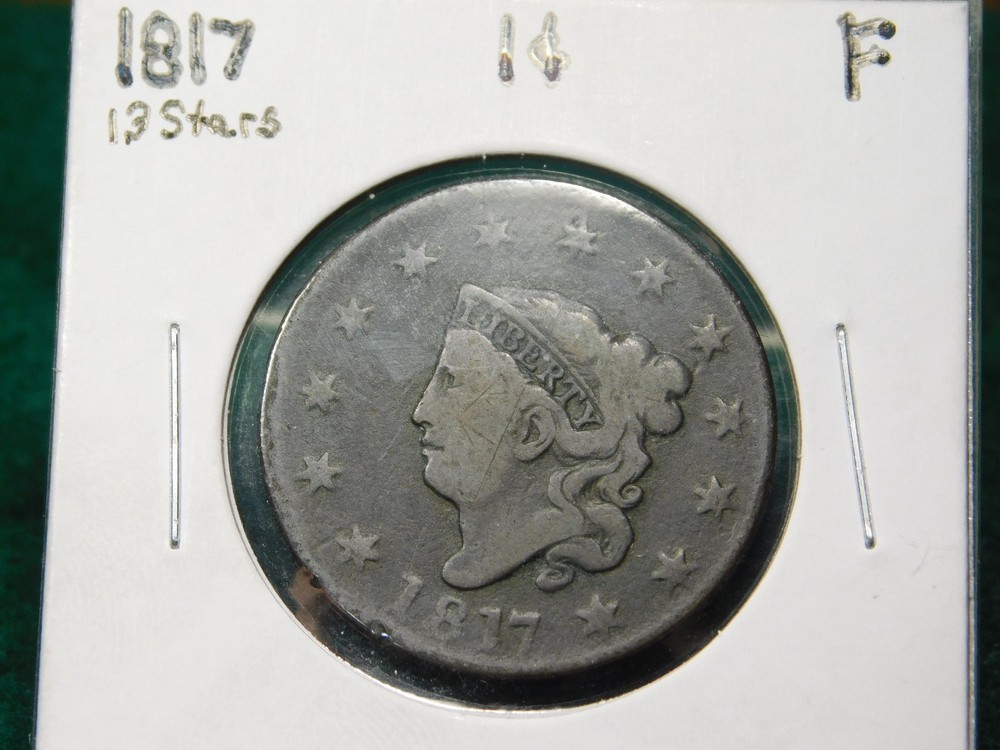 1817 Large Cent  Item # 12629