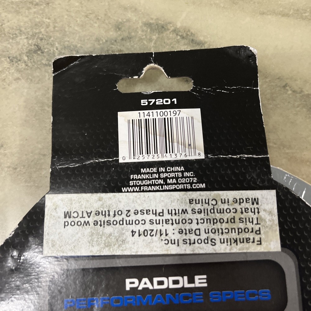 Franklin Table Tennis PIPS-In Competitive Performance Paddle (57201)