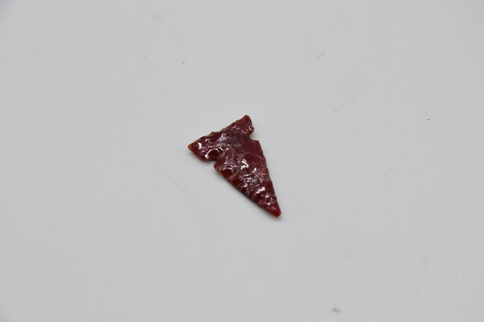 ~1.125" Side Notched Arrowhead Point