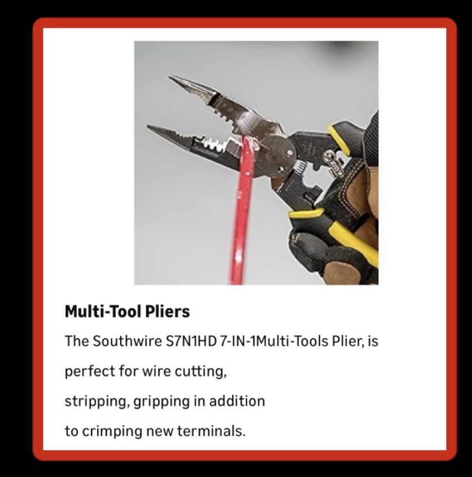 Southwire Electrical Maintenance Tool Kit Gift Set: Multimeter,fuses,lamp & More