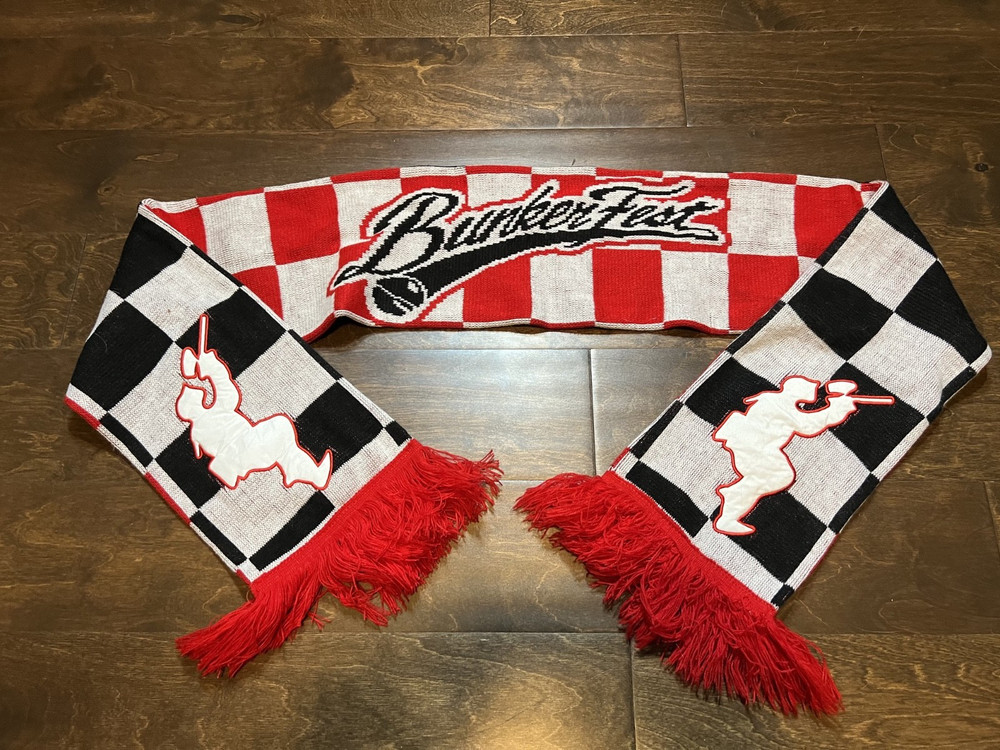 Bunkerfest Scarf Red/White/Black Paintball