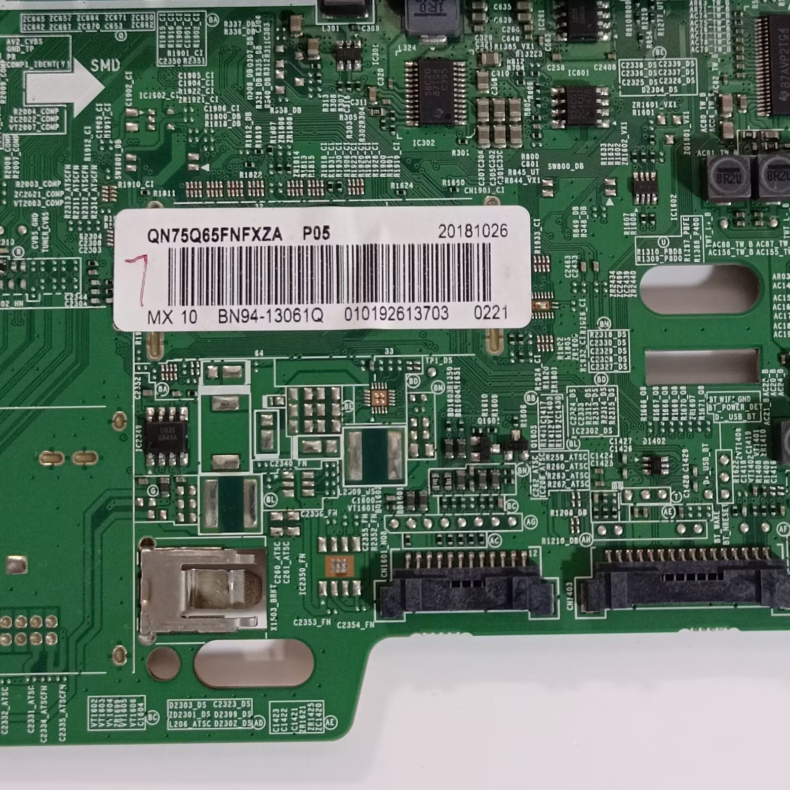 BN94-13061Q BN97-14340L Main Board For Samsung TV QN75Q65FNFXZA QN75Q65FNF