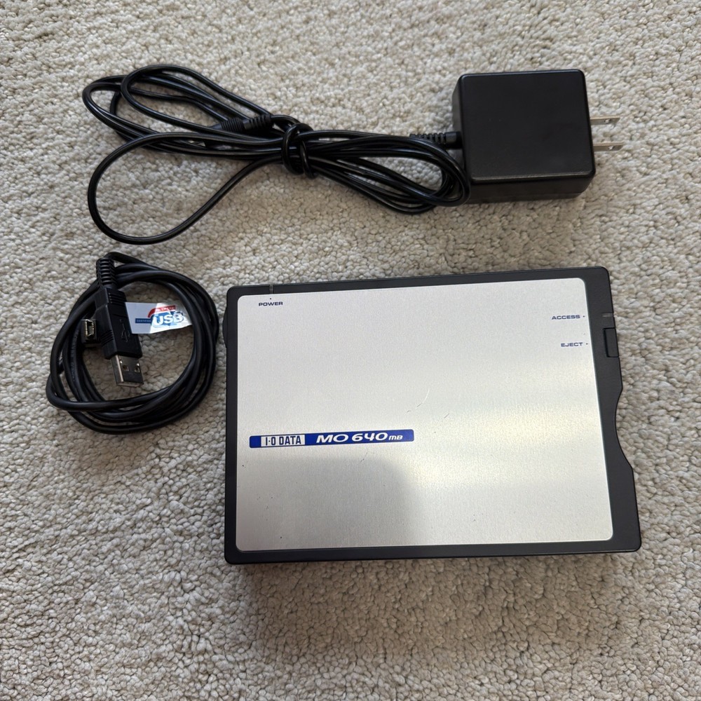 I-O Data MO 640MB external Magneto-Optical drive