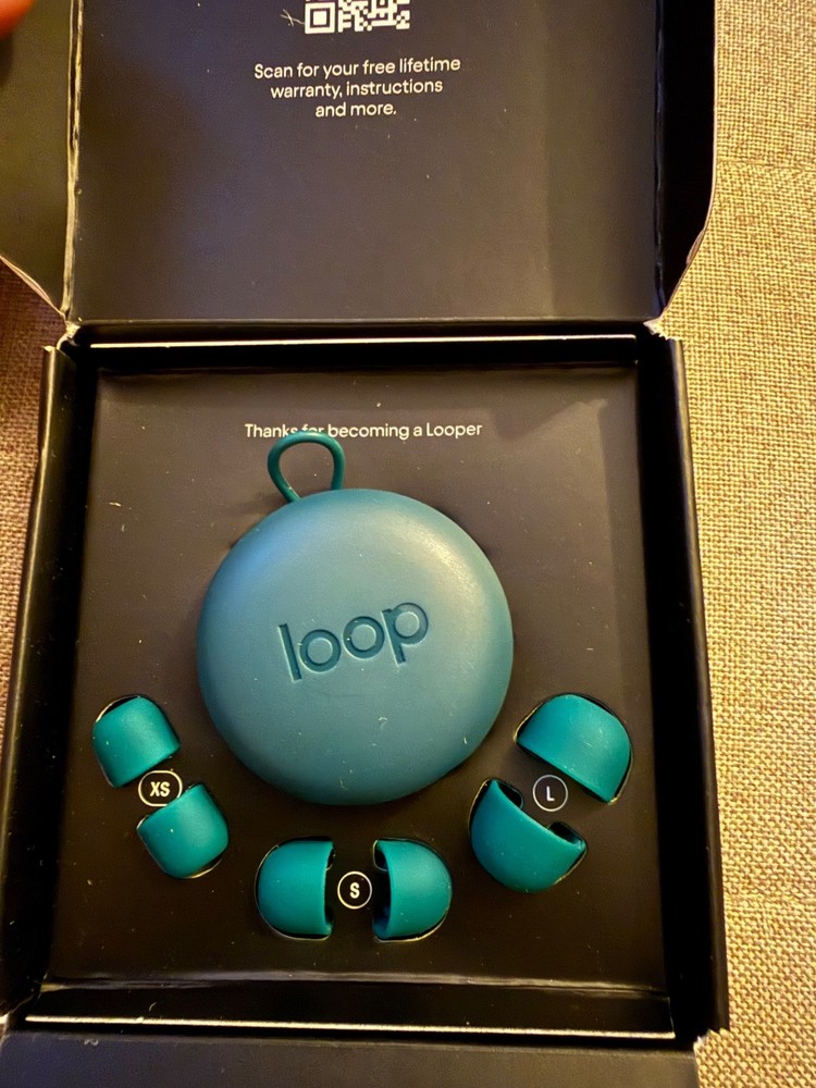 Loop Switch 2 Adjustable, High Fidelity Earplugs Emerald Earplugs/ Open Box NEW