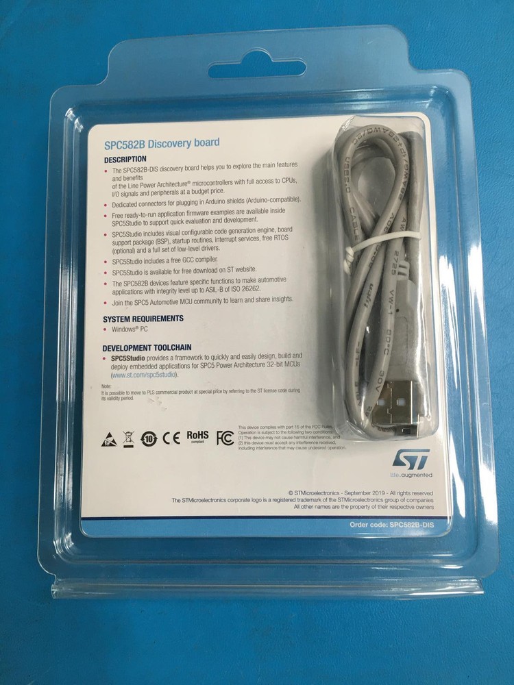 STMICROELECTRONICS SPC582B-DIS Discovery Board