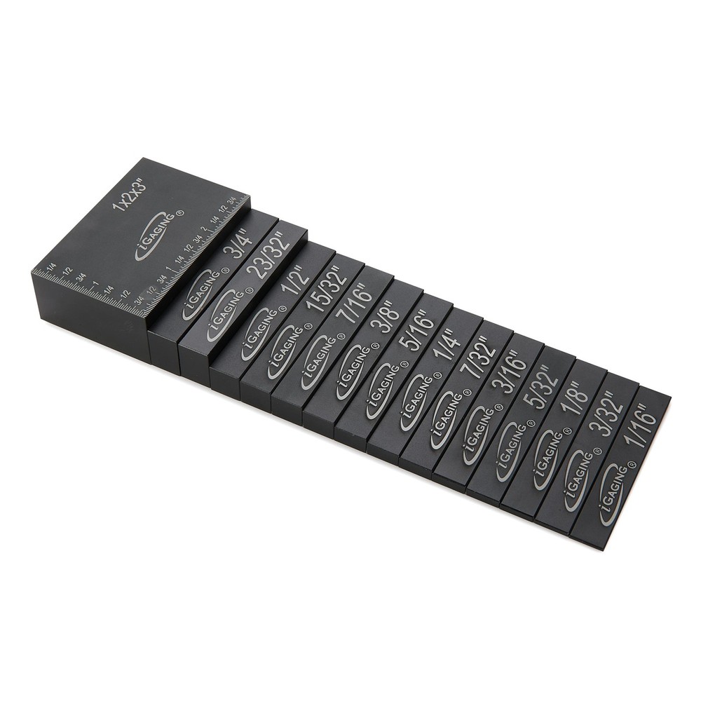 iGaging Precision Setup Block Set - 15 Piece