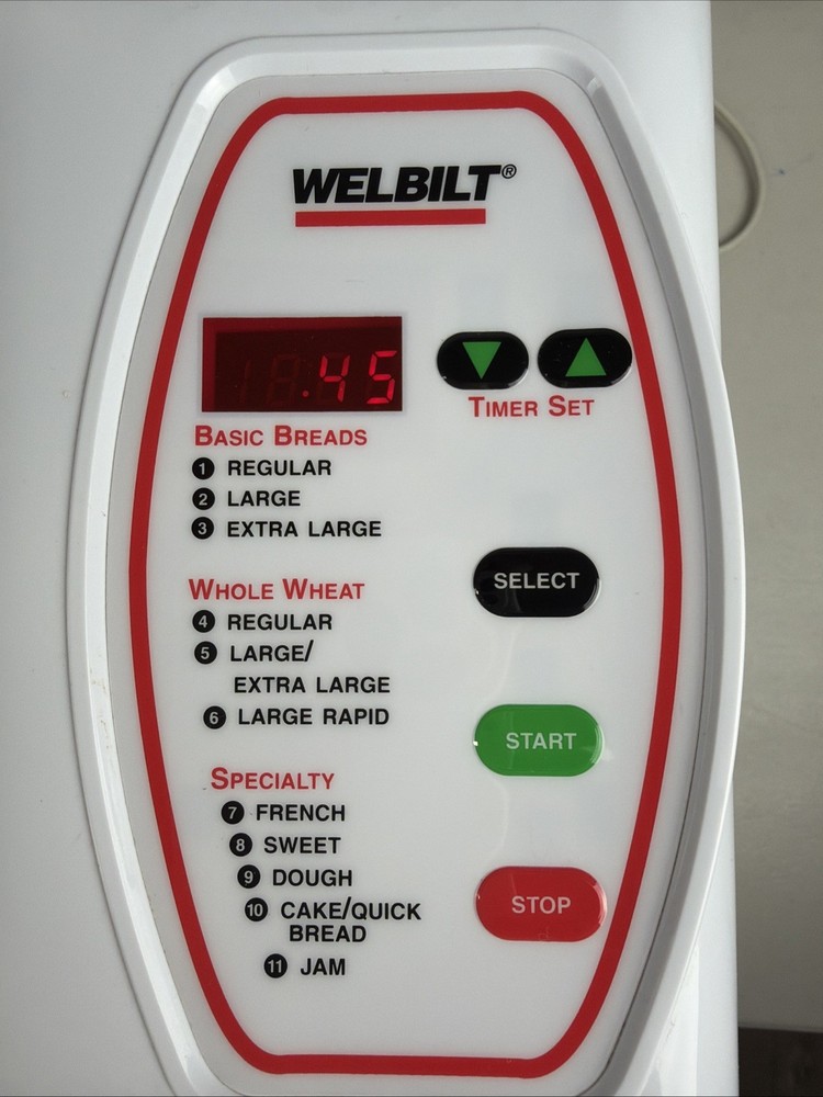 Welbilt The Bread Machine ABM4900 Automatic Bread Maker TESTED & WORKING