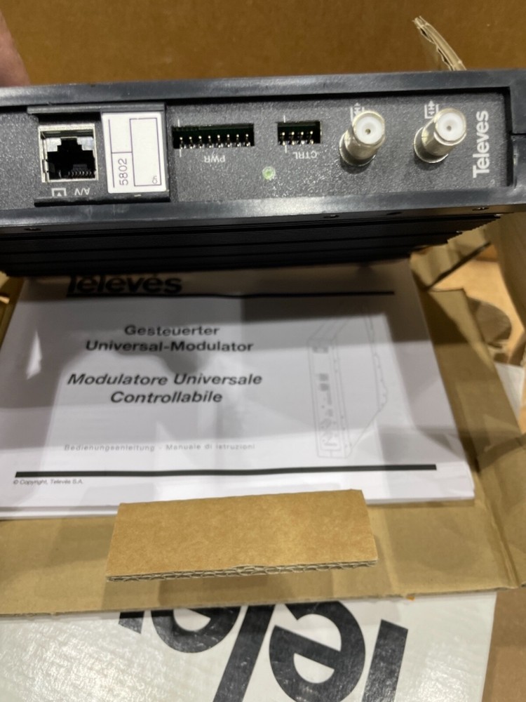 Televes Single Channel Analog Modulator 5802