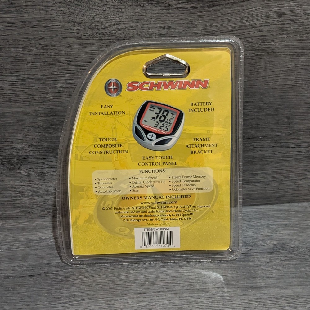 Schwinn 12 Function Cycle Computer