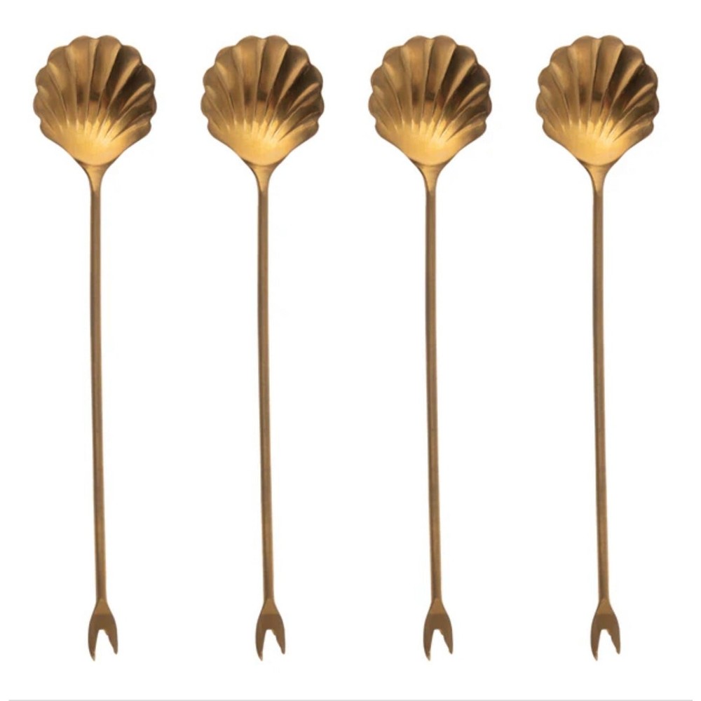 Seashell Cocktail Picks S/4
