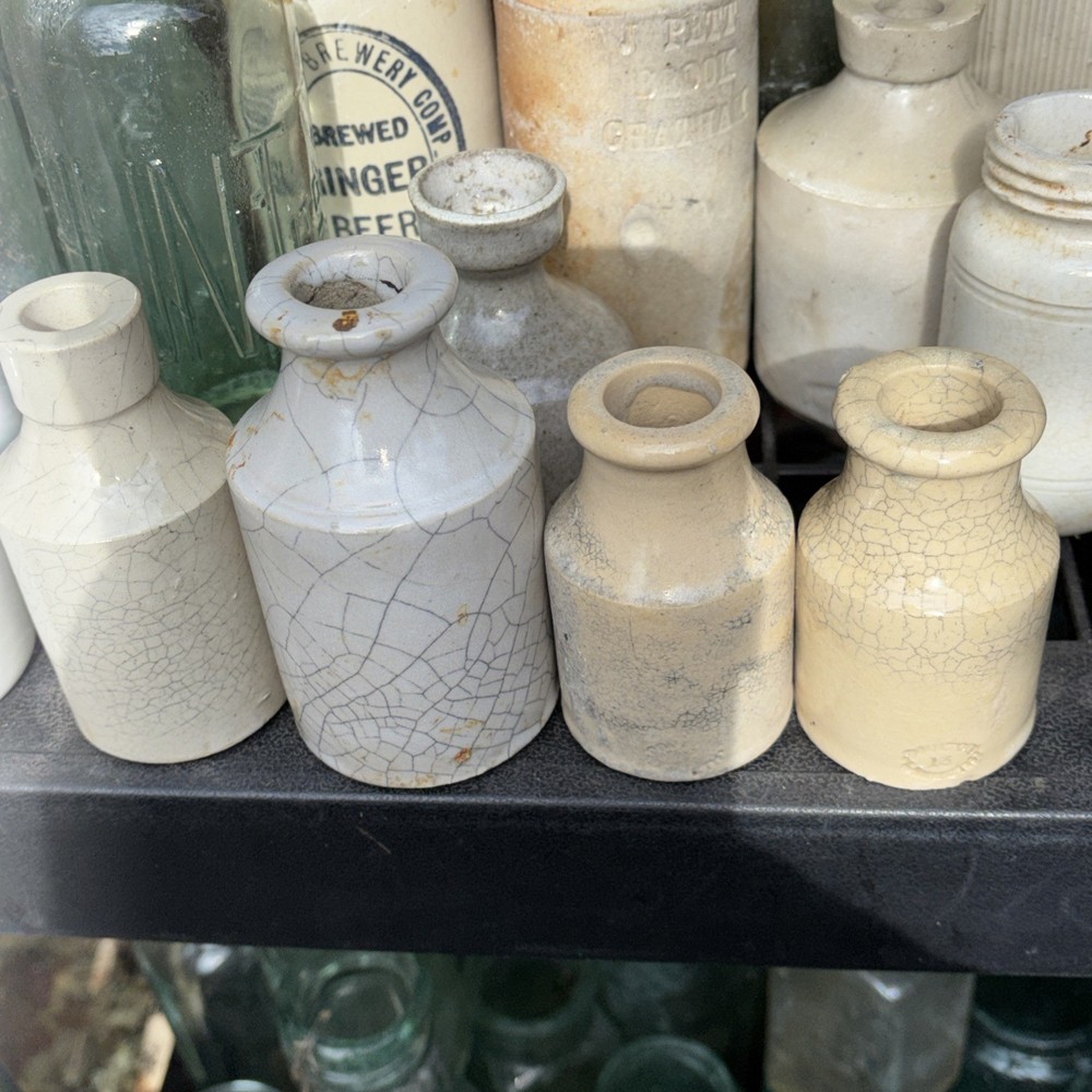 Victorian ironstone stoneware crazware