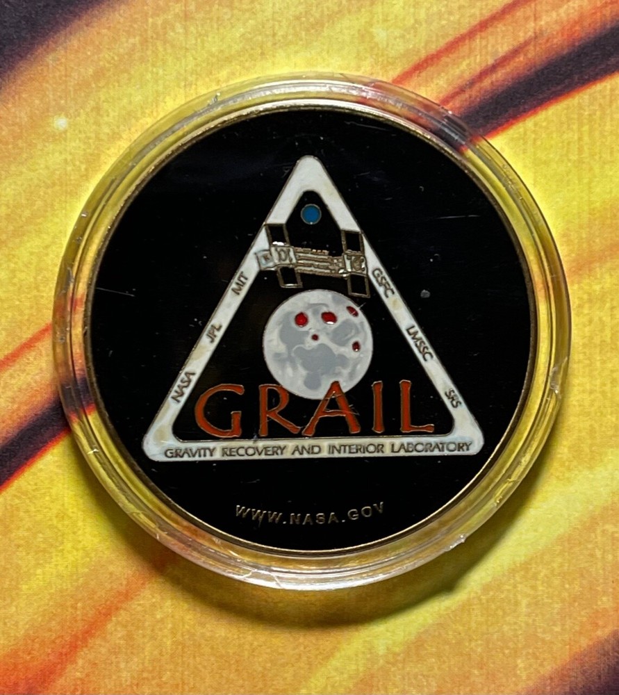 GRAIL LSP LAUNCH SERVICES PROGRAM 2011 NASA CHALLENGE COIN