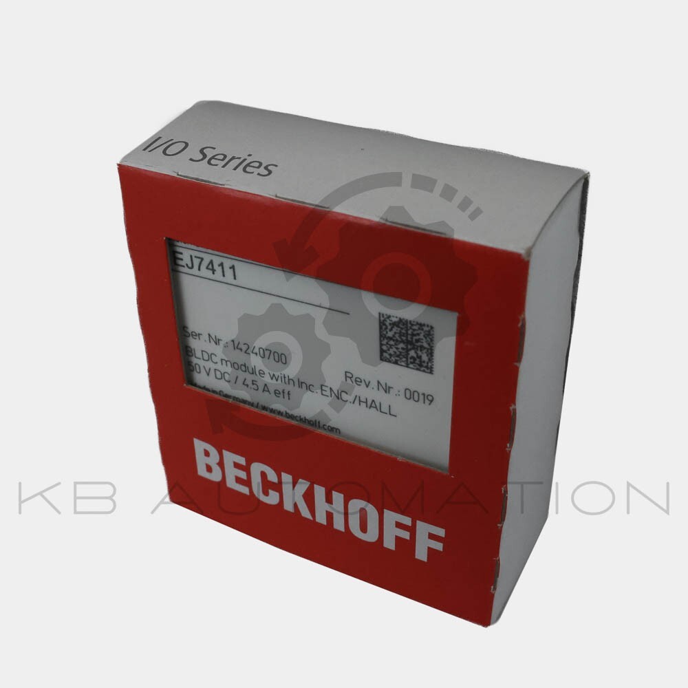 EJ7411 Beckhoff EtherCAT plug-in module, 1-channel motion interface, BLDC motor