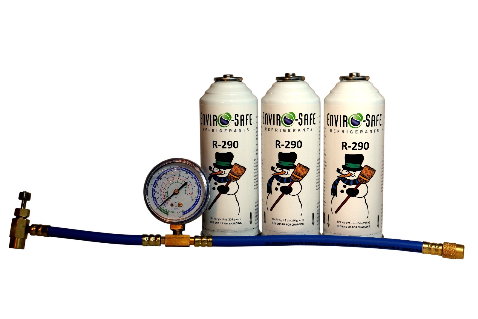 R-290 Recharge Kit w Gauge Subject to EPA Use Restrictions #8006