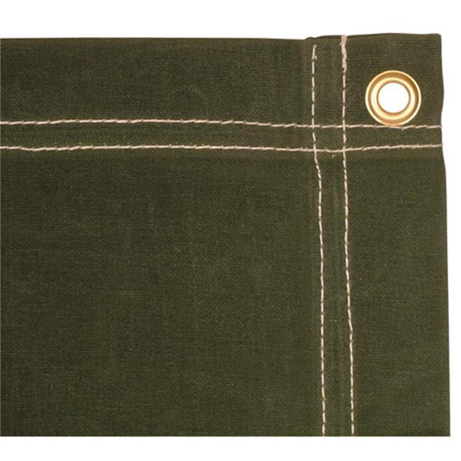 4 x 6 ft. Canvas Tarp - Olive Drab