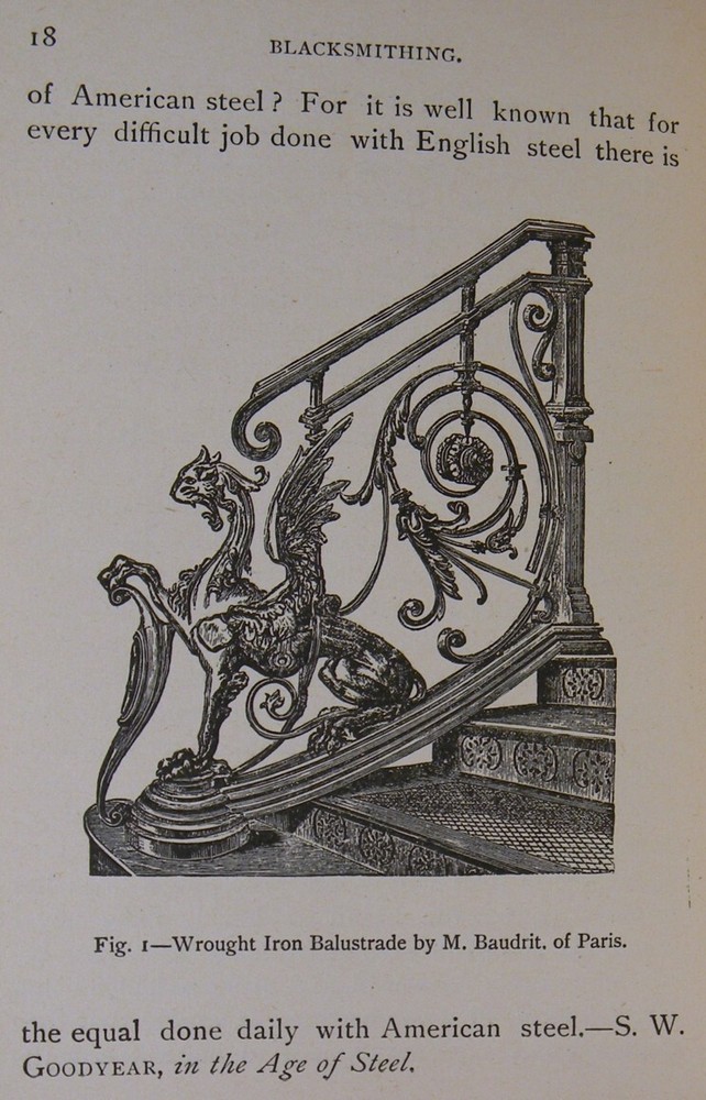 PRACTICAL BLACKSMITHING Blacksmith ANTIQUE TOOLS Anvil IRON Hammer Forge FARRIER