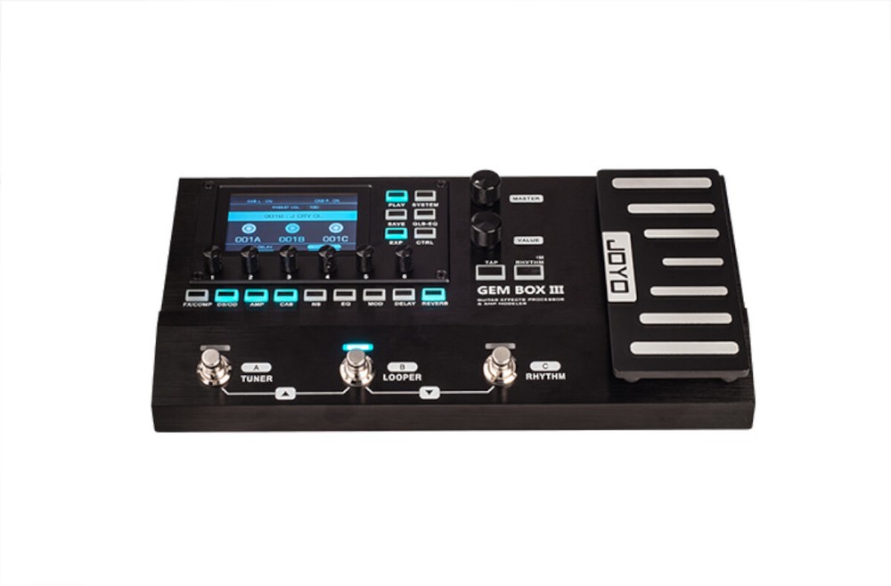 Joyo GEM BOX III Multi Effect Guitar Processor w/ Looper and Drum Machine